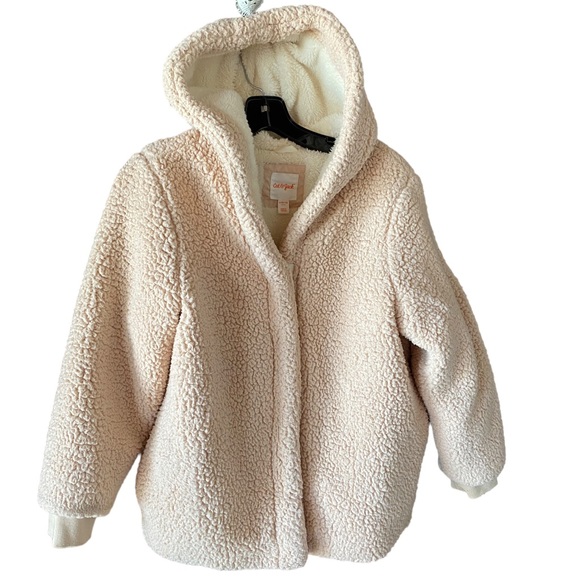 Cat & Jack Other - Cat & Jack Size L 10/12 light peach color hoodie Jacket Coat great condition